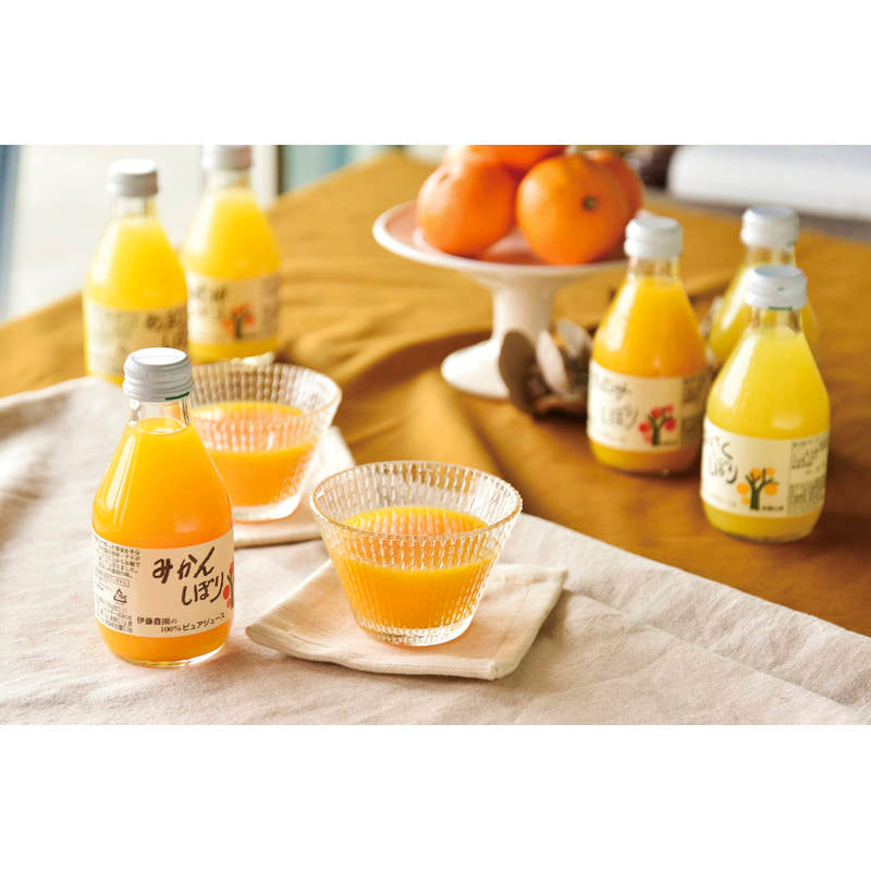 和歌山県産 まるしぼりかんきつジュース 5本飲み比べセット
